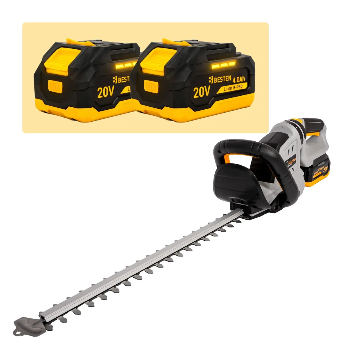 Zawartość zestawu Nożyce akumulatorowe BESTEN BE0002912